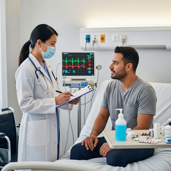 Medical Examination by Female Doctor