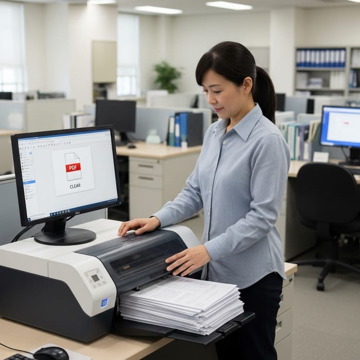 Efficient Document Scanner: Convert Documents to PDF with Ease