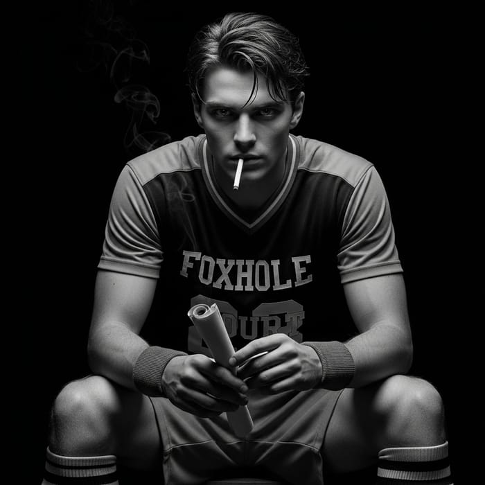 Mysterious Noir Style Portrait: Foxhole Court Character Mysterious Noir Style Portrait: Foxhole Court Character