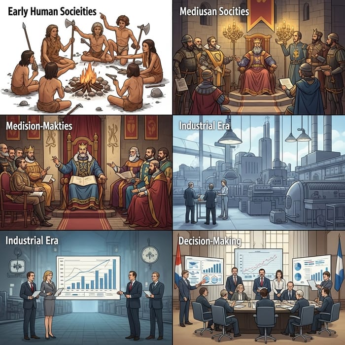 Evolution of Decision Making: From Early Societies to AI Evolution of Decision Making: From Early Societies to AI