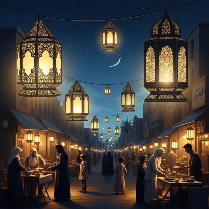 Ramadan Lanterns: Embodying Unity and Peace in the Streets Ramadan Lanterns: Embodying Unity and Peace in the Streets