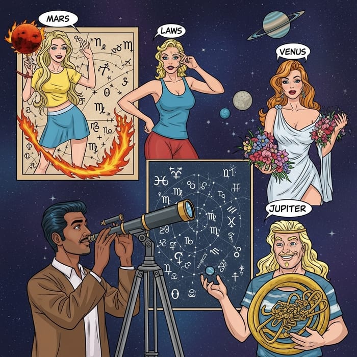 Comic Style Astrology Transits: Zodiac Comic Universe Comic Style Astrology Transits: Zodiac Comic Universe