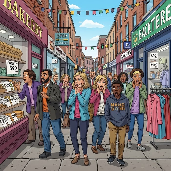 Shocked Reactions to High Local Prices: Diverse Perspectives