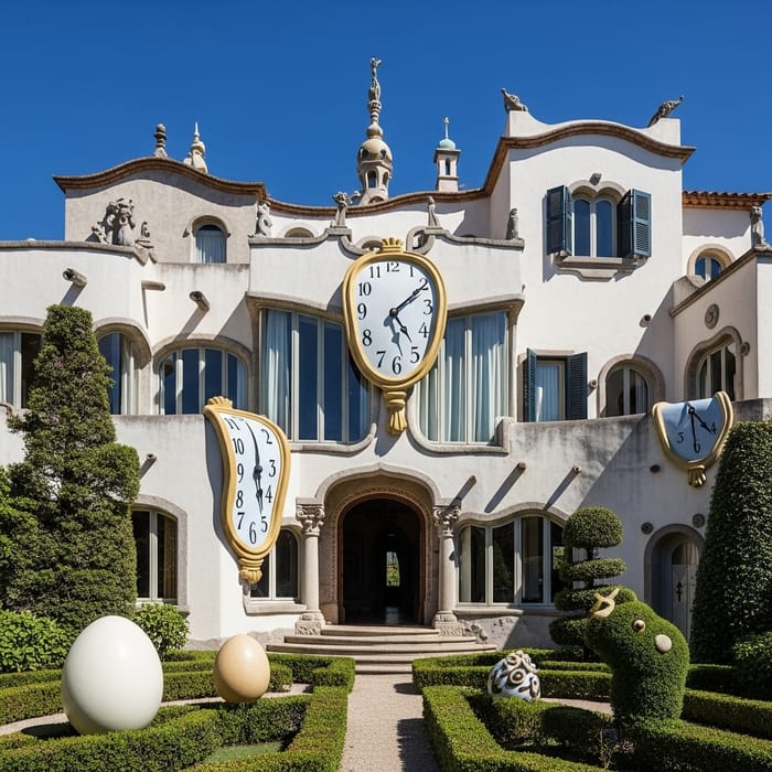 Surrealist Villa Inspired by Salvador Dali Surrealist Villa Inspired by Salvador Dali