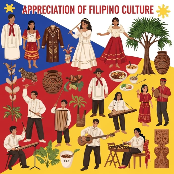 Filipino Culture Appreciation Poster