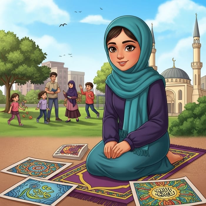 Aisha: A Talented and Kind Young Muslim Artist Aisha: A Talented and Kind Young Muslim Artist