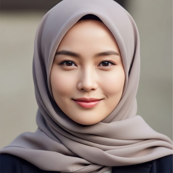 Kim Tae Hee Gorgeous in Modest Hijab Style