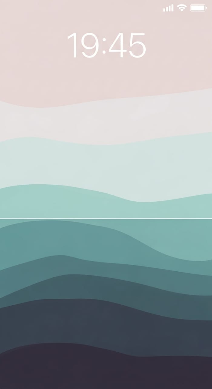 Minimalist iPhone Wallpaper in Calming Pastels | Abstract Pattern Minimalist iPhone Wallpaper in Calming Pastels | Abstract Pattern