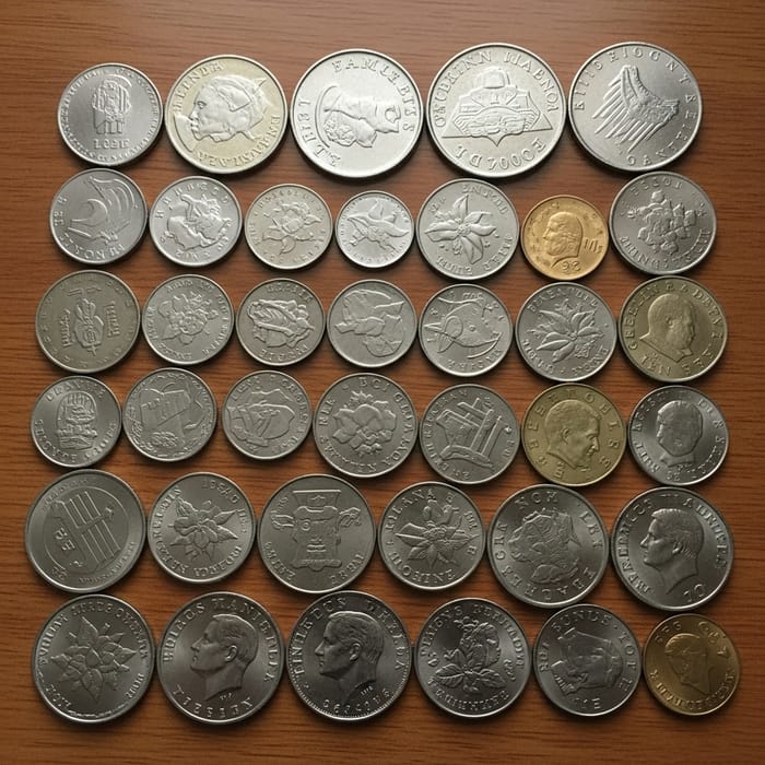 Official Global Coins Collection by Geographic Region