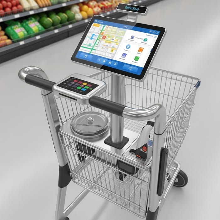 Smart Shopping Trolley Innovation for Modern Retail Smart Shopping Trolley Innovation for Modern Retail