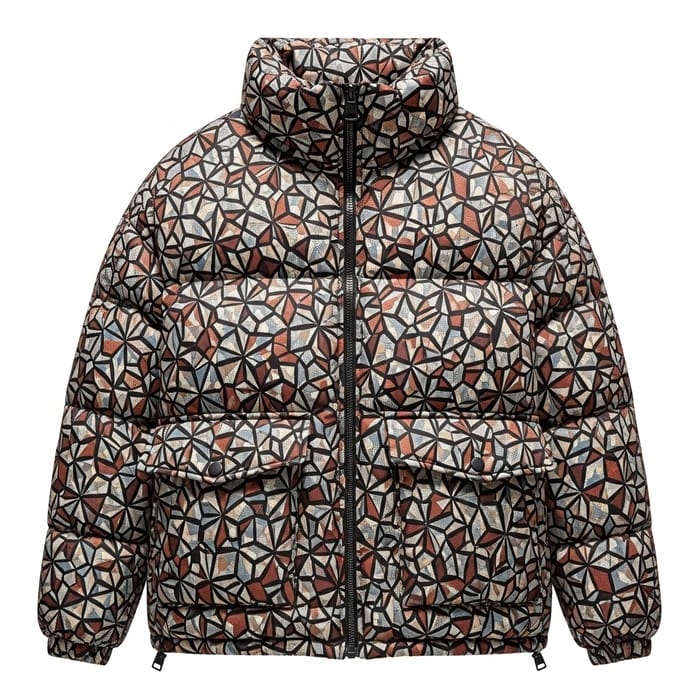 Stylish Puffer Jacket with Cool Design | Urban Fashion