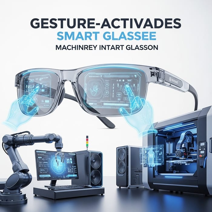 Gesture-Activated Smart Glasses: Machinery Interaction & Control Gesture-Activated Smart Glasses: Machinery Interaction & Control