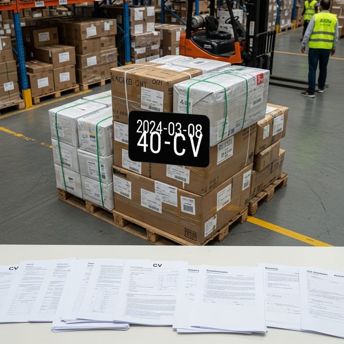 Jeddah DC 40 CV Delivery Status Update