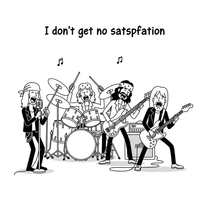 The Rolling Stones: Iconic Black & White Performance Art The Rolling Stones: Iconic Black & White Performance Art