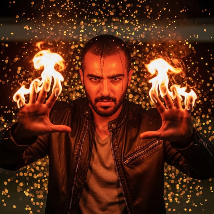 Alex Mastering Fire Manipulation with Fiery Intensity Alex Mastering Fire Manipulation with Fiery Intensity