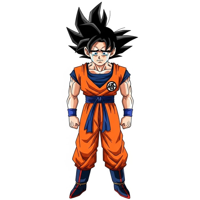 Crying Goku: A Heartfelt Moment | Dragon Ball Sadness
