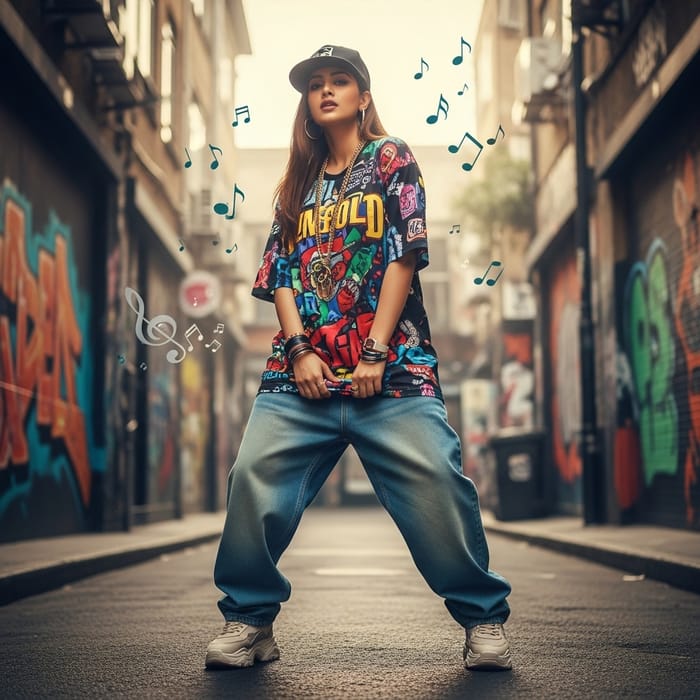 Hip Hop Style Asian Woman | Street Dance Fashion Hip Hop Style Asian Woman | Street Dance Fashion