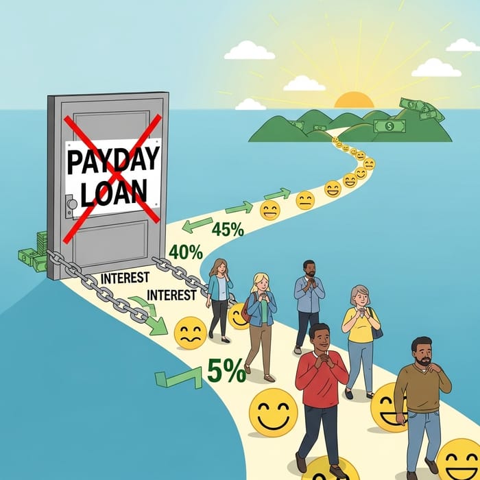 Freedom from High-Interest & Stressful Payday Loans Freedom from High-Interest & Stressful Payday Loans