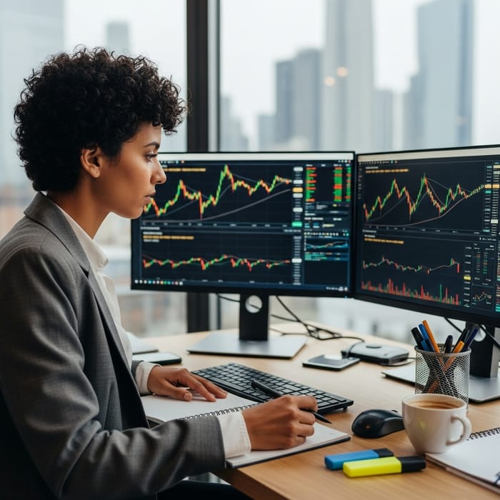 Professional Crypto Trader at Work | Market Analysis Professional Crypto Trader at Work | Market Analysis