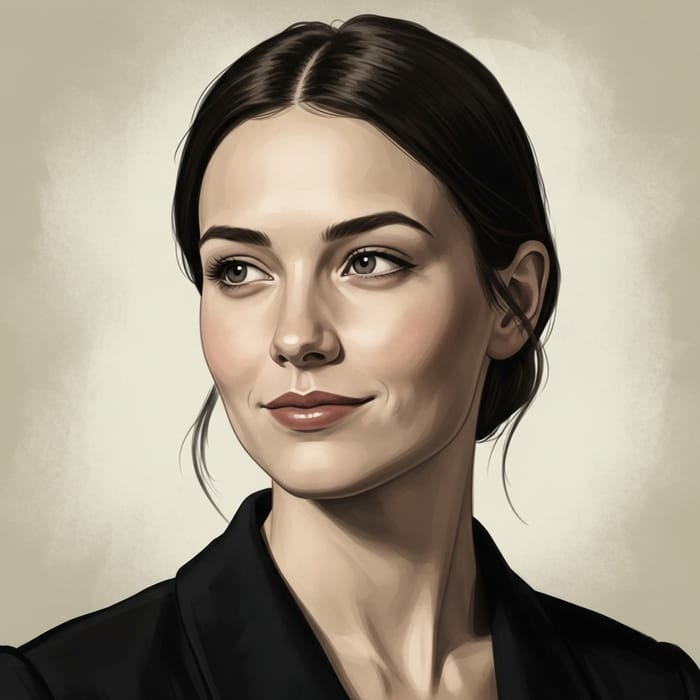 Mysterious Woman: Enigmatic Beauty, Timeless Charm