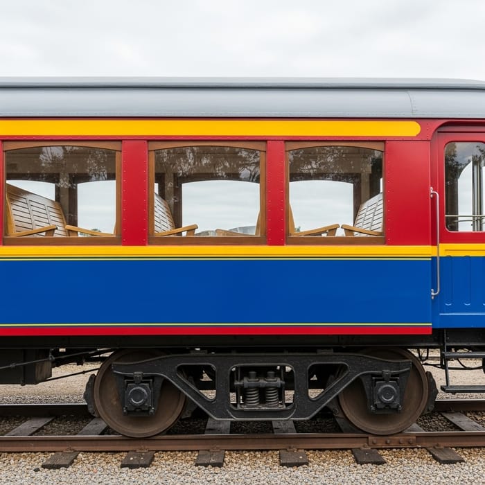 Vintage Railcar Image | Old Fashioned Train Nostalgia Vintage Railcar Image | Old Fashioned Train Nostalgia