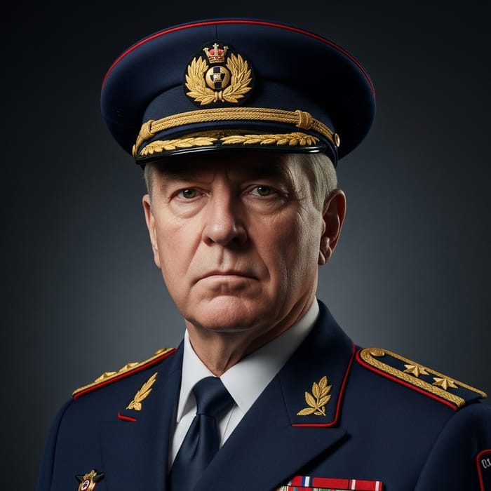 Intense Portrait of Russian President Putin | Political Power & Authoritative Presence Intense Portrait of Russian President Putin | Political Power & Authoritative Presence