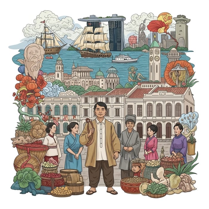 Rizal's Travels in Asia: First Stop Singapore Rizal's Travels in Asia: First Stop Singapore
