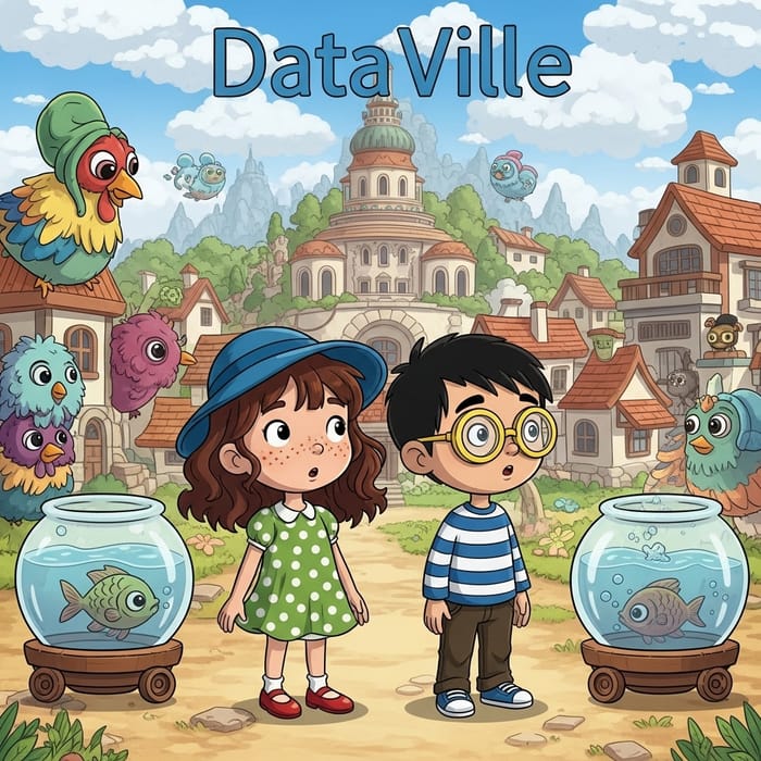 Meet Polly and Sam in the Enchanting DataVille Meet Polly and Sam in the Enchanting DataVille