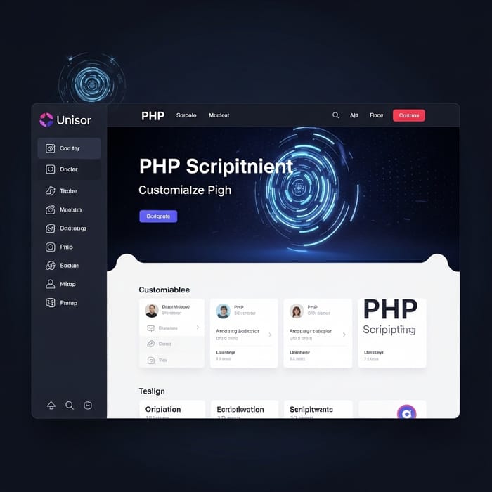 Futuristic Web Design Platform with Vibrant Features Futuristic Web Design Platform with Vibrant Features
