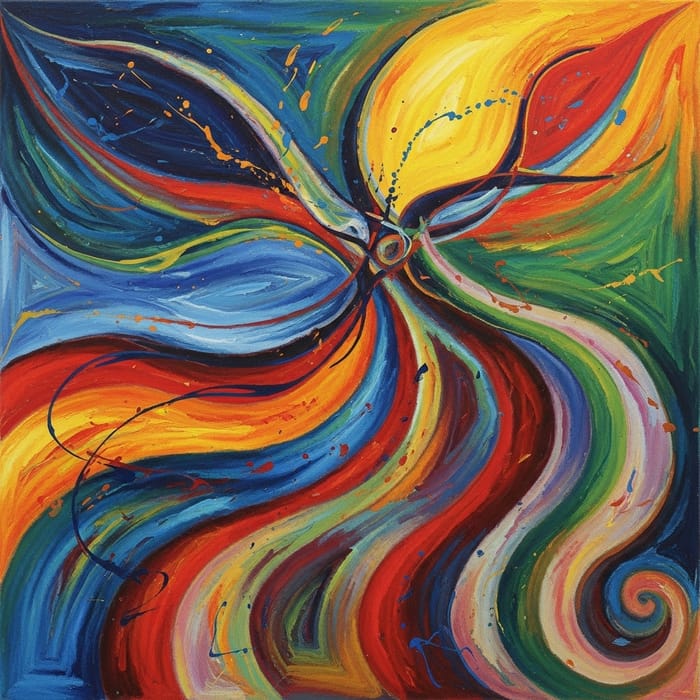 Abstract Leaders Energy | Dynamic Oil Painting Art Abstract Leaders Energy | Dynamic Oil Painting Art