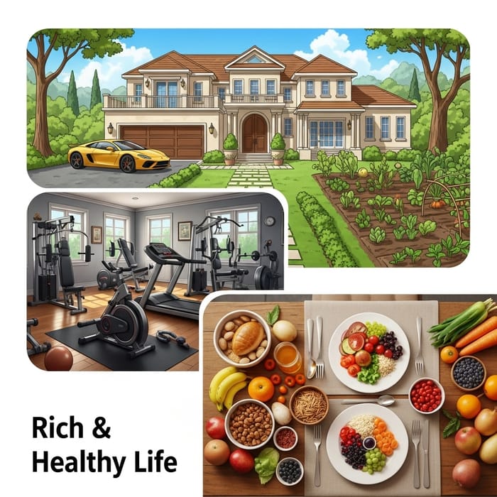 Rich and Healthy Life - A Lifestyle of Wealth and Wellness Rich and Healthy Life - A Lifestyle of Wealth and Wellness