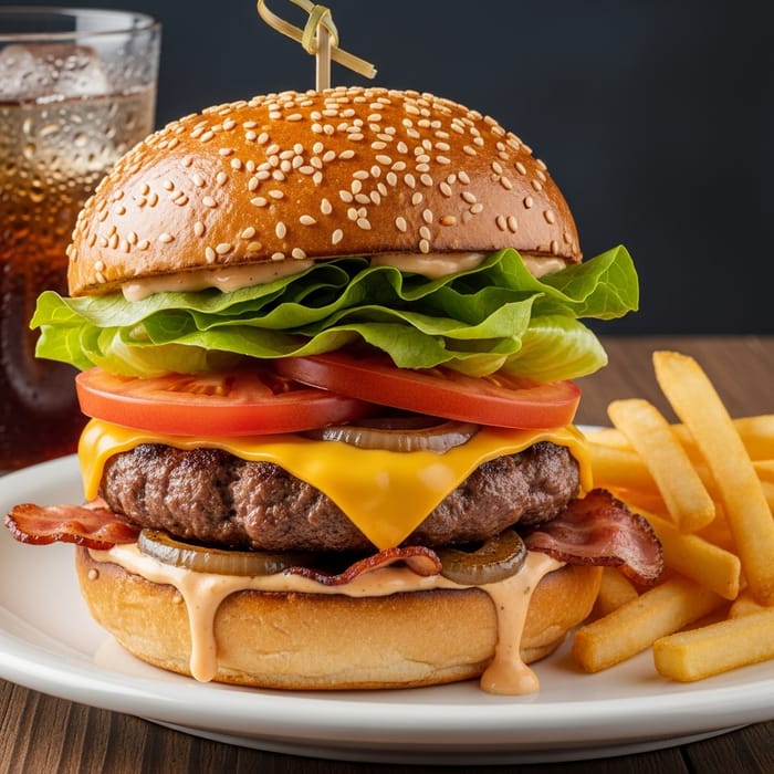 Delicious Gourmet Burger: Try Our Unique Creation | Restaurant Name