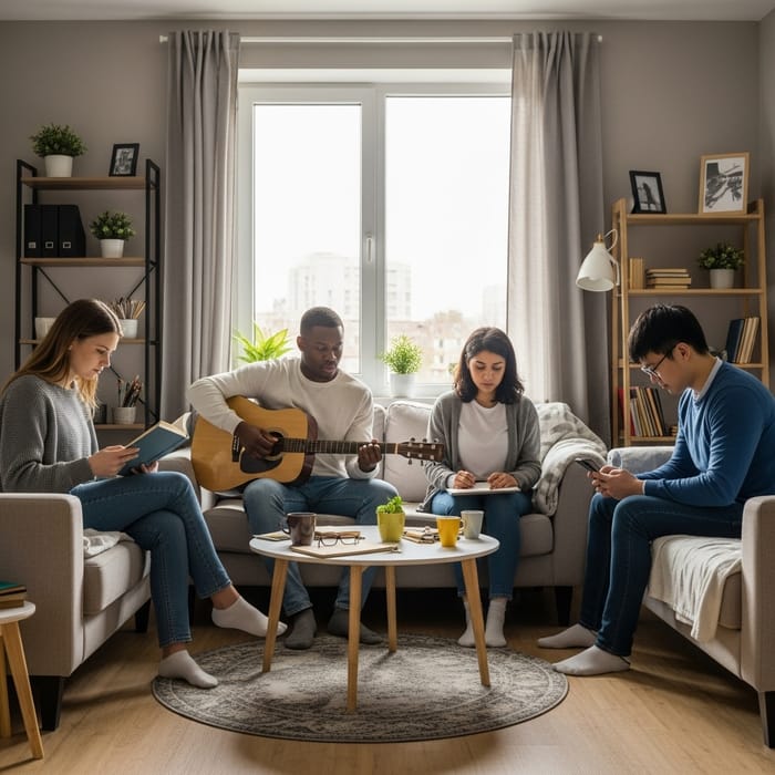 Roommates Feeling Uneasy: Diverse Group in Shared Space Roommates Feeling Uneasy: Diverse Group in Shared Space