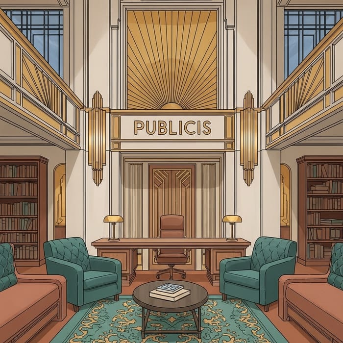 Historic Publicis: Art Deco Offices & Elegant Style Historic Publicis: Art Deco Offices & Elegant Style