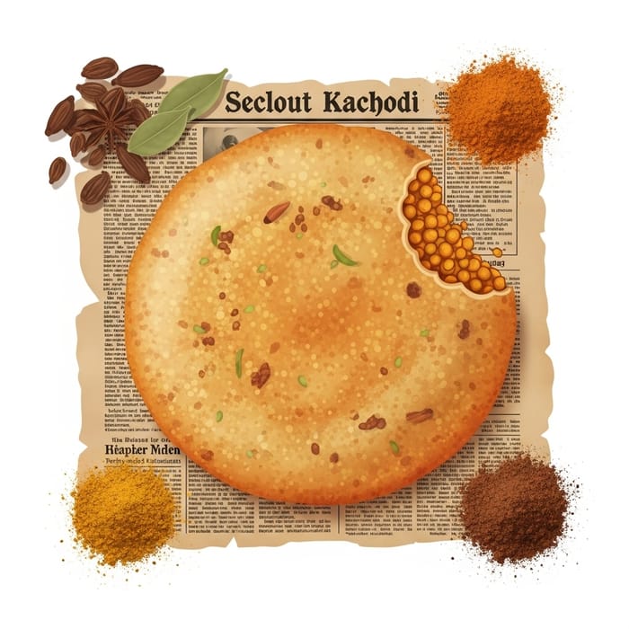 Delicious Indian Kachodi: Crispy & Flavorful Snack Delicious Indian Kachodi: Crispy & Flavorful Snack
