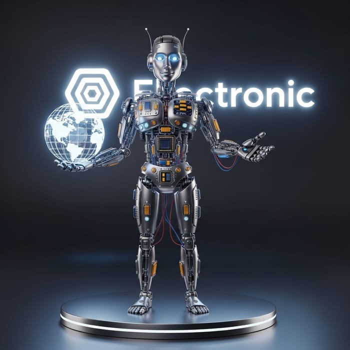 Electronic Character for Website Electronic Character for Website