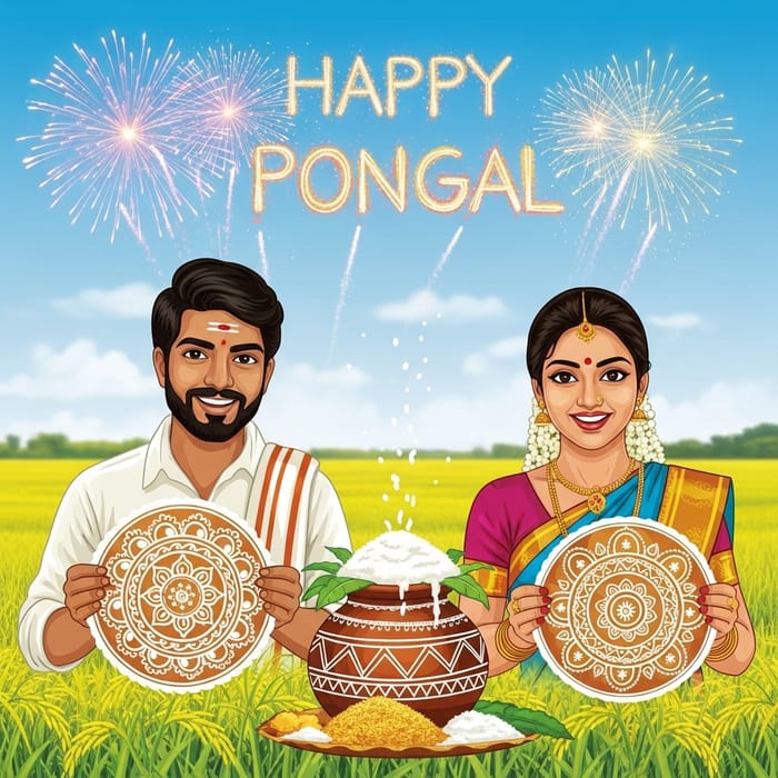 Happy Pongal Wishes and Joyous Celebration