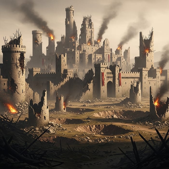 Bombed Kingdom: A Somber Ruin Bombed Kingdom: A Somber Ruin
