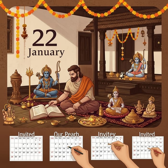 Experience the Divine Feast at Lord Ram's Home | 22nd January
