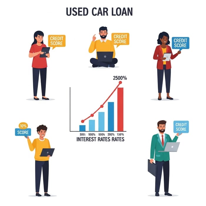 Improve Credit Score for Lower Car Loan Interest Rates in India Improve Credit Score for Lower Car Loan Interest Rates in India