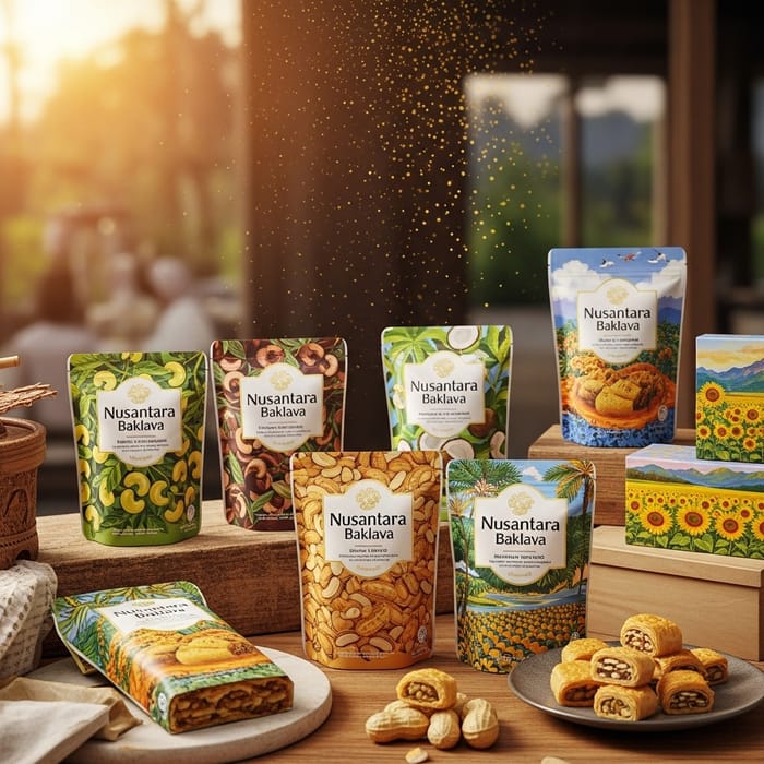 Enchanting Nusantara Baklava: Tales of Indonesian Flavors