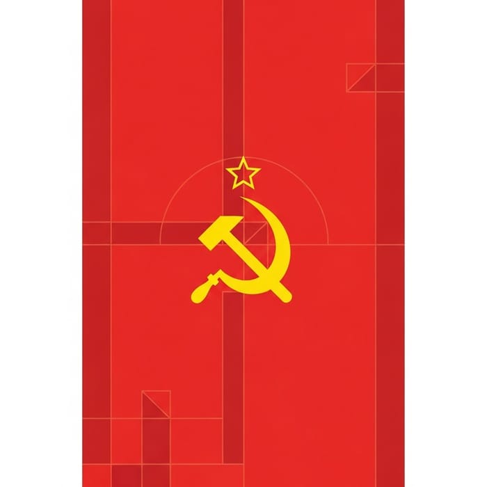 Minimalist USSR Design | Visual Style Inspiration