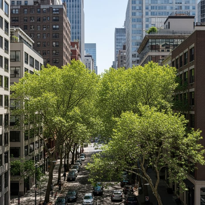Urban Trees, Naturalistic Style