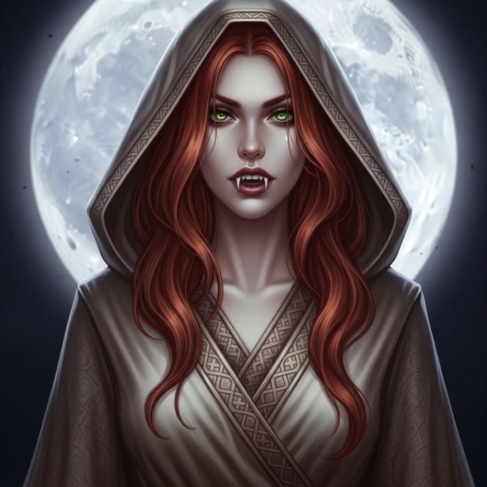 Naked Triss Merigold Turned into a Vampire Fantasy Art Naked Triss Merigold Turned into a Vampire Fantasy Art