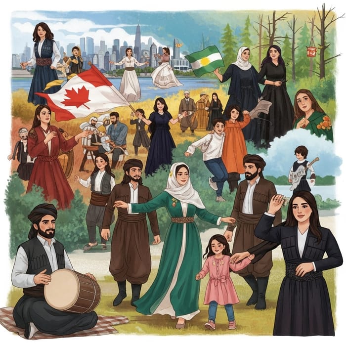 Kurdish Community in Canada: Multicultural Harmony Captured