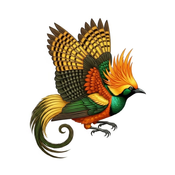 Stunning Bird of Paradise in Vibrant Colors Stunning Bird of Paradise in Vibrant Colors