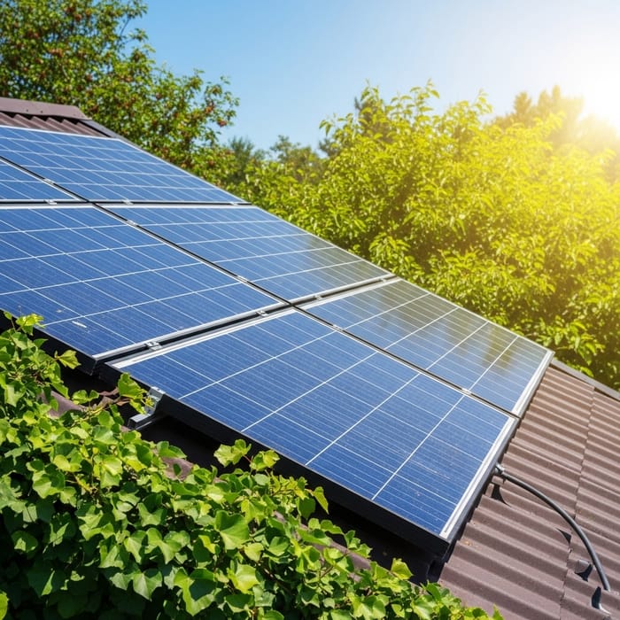 Solar Panel in Summer: Rooftop Energy Solution