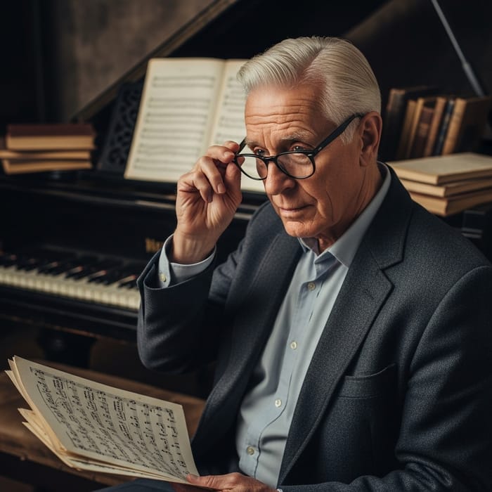 Slovak Composer Ján Cikker Reflecting on Music
