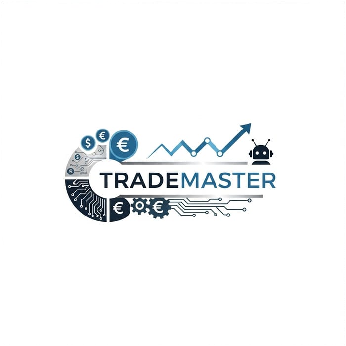 TradeMaster Logo Design for Financial Trading Bot TradeMaster Logo Design for Financial Trading Bot