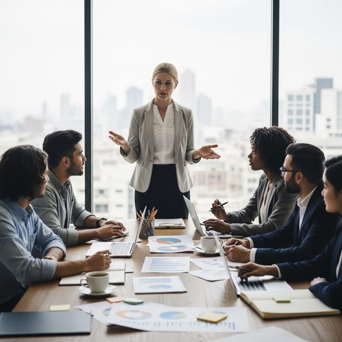 Efficient Organizational Processes | Teamwork Strategies in Modern Office Setting